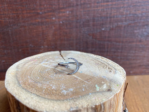 Moon and Star Ring