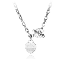 Load image into Gallery viewer, Above all Else Heart Charm Necklace - It&#39;s a Beautiful Life Boutique 