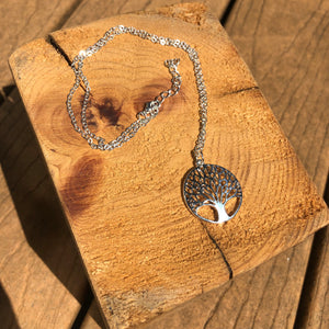 Sterling Silver Tree of Life Necklace - It's a Beautiful Life Boutique 