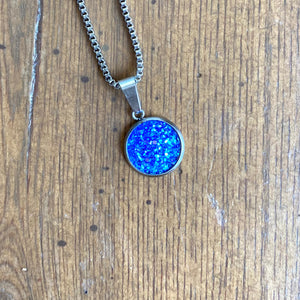 Geode Pendant Necklace