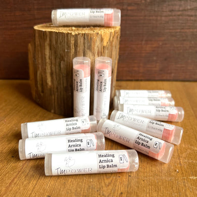 Custom Order Example: Arnica Lip Balm