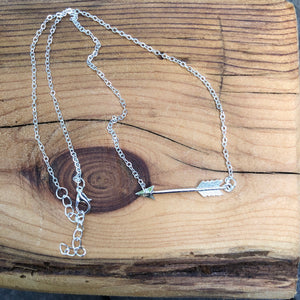 Arrow Collarbone Necklace - It's a Beautiful Life Boutique 
