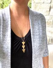 Load image into Gallery viewer, Long ArrowHead necklace - It&#39;s a Beautiful Life Boutique 