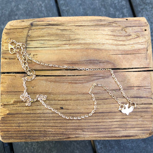 The Dove Collarbone Necklace - It's a Beautiful Life Boutique 