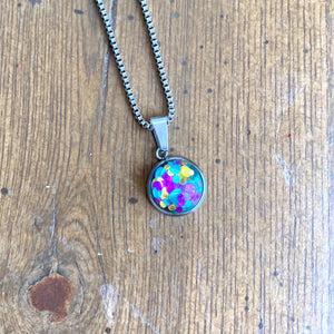 Geode Pendant Necklace