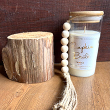Load image into Gallery viewer, Wooden Bead and Hemp Tassel Decor