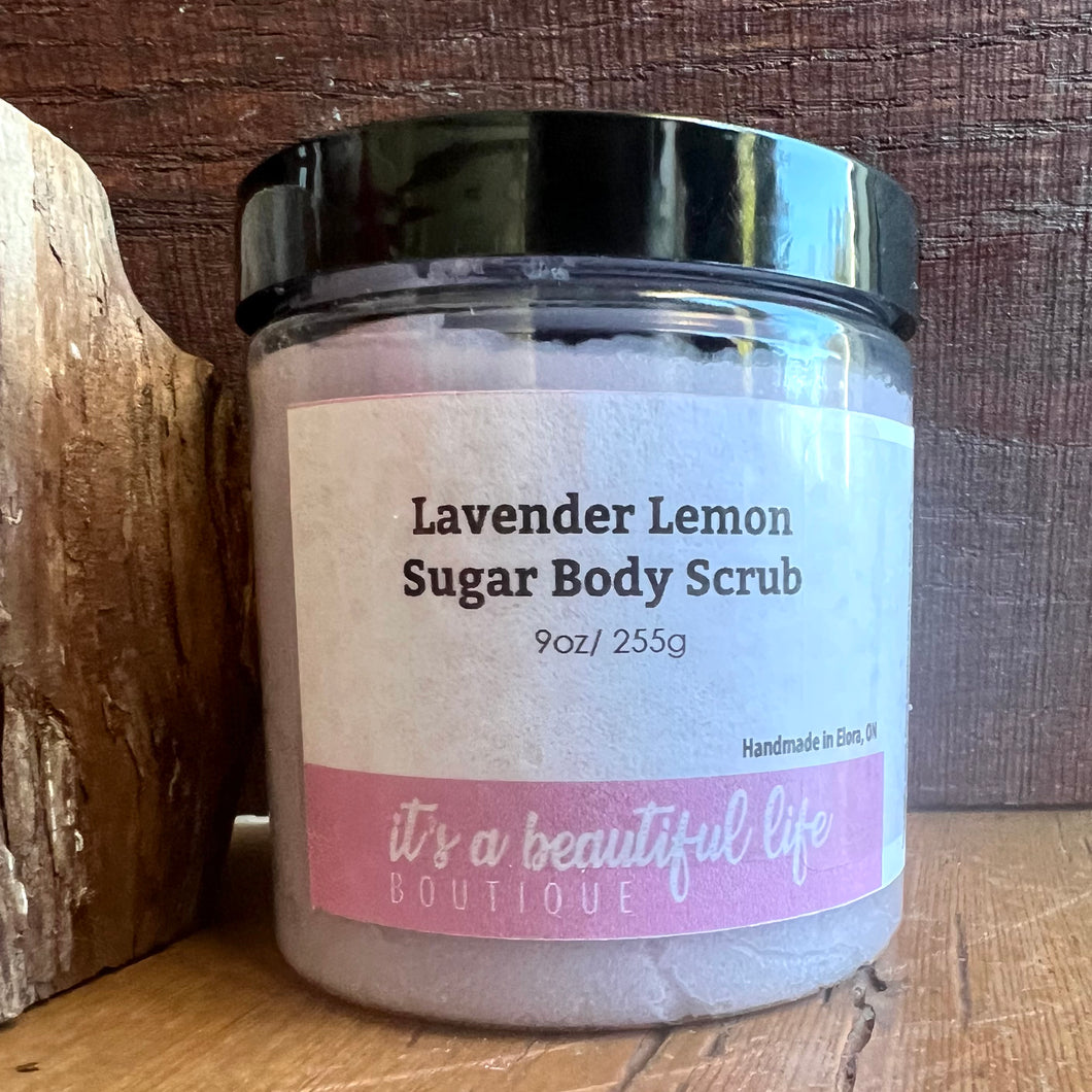 Lavender Lemon Sugar Body Scrub