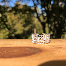 Load image into Gallery viewer, Sterling Silver Round Lace Ring - It&#39;s a Beautiful Life Boutique 