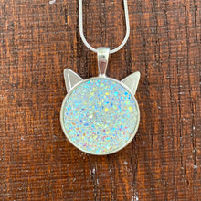 Load image into Gallery viewer, Cats Ears Geode Necklace