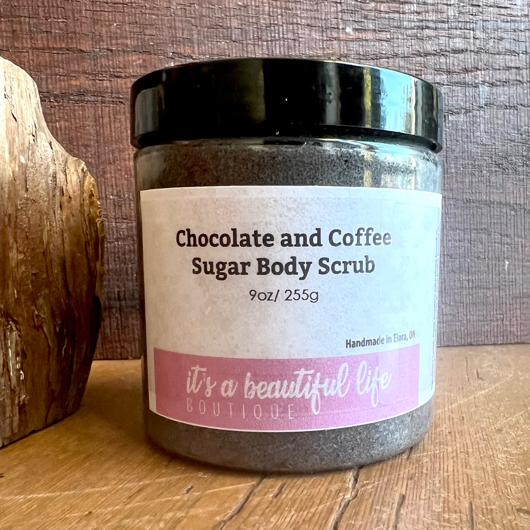 Chocolate and Coffee Sugar Body Scrub