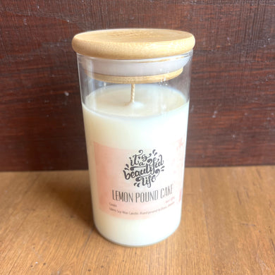 Lemon Pound Cake Soy Candle