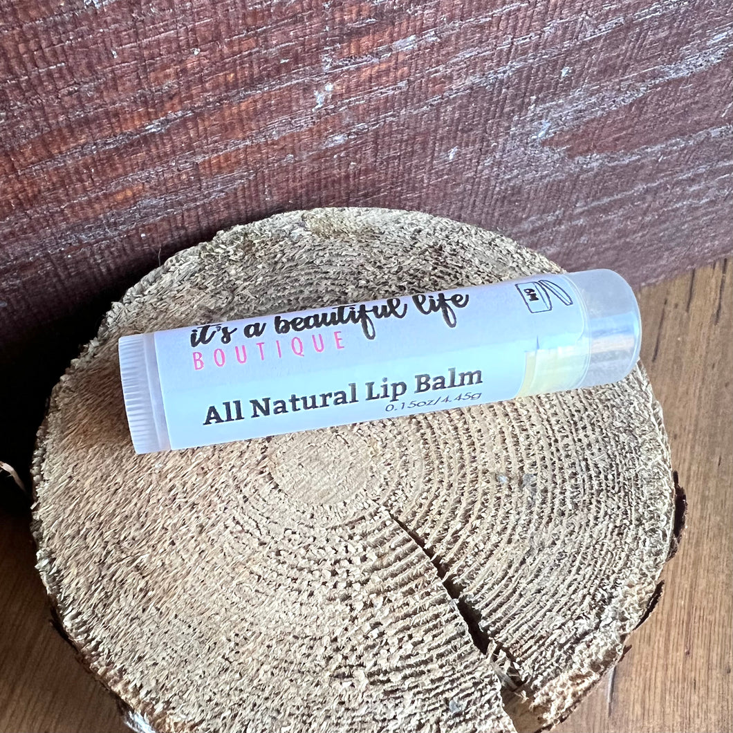 Lip Balm: All Natural
