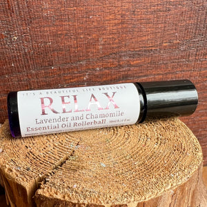 Relax: Essential Oil Rollerball