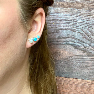Pearl Mickey Studs - It's a Beautiful Life Boutique 