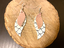 Load image into Gallery viewer, Sanibel Vegan Leather Drop Earrings - It&#39;s a Beautiful Life Boutique 