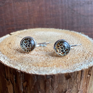 Leopard Print Studs - It's a Beautiful Life Boutique 