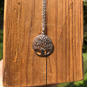 Sterling Silver Tree of Life Necklace - It's a Beautiful Life Boutique 