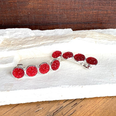 Quad Geode 12mm Hair Clips