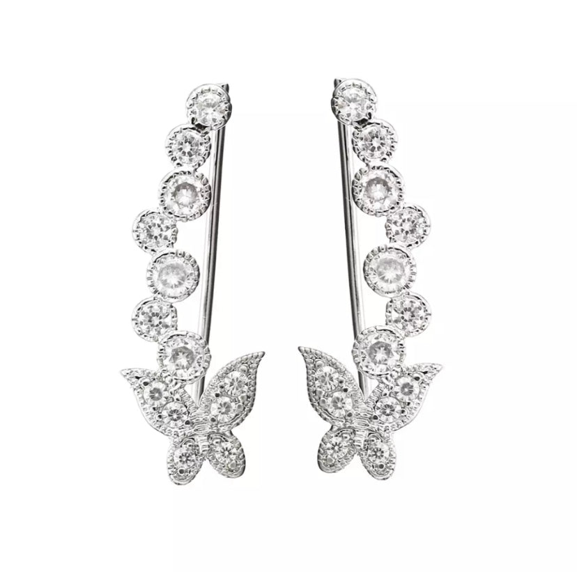 Butterfly Ear Climbers